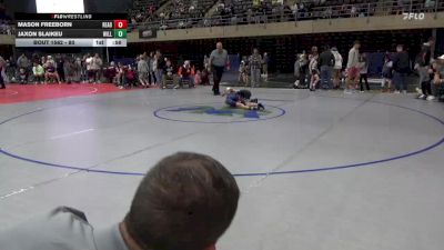 80 lbs Consolation - Mason Freeborn, Reading vs Jaxon Slaikeu, Williamsport