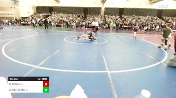 99-J lbs Quarterfinal - Parker Porta, Elite NJ vs Alex Hernandez, Barn Brothers