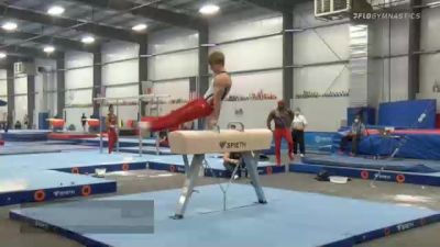 Riley Loos - Pommel Horse, Stanford University - 2021 April Men's Senior National Team Camp