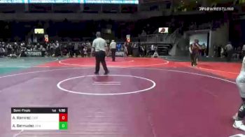 74 lbs Semifinal - Aaron Ramirez, Lockjaw WC vs Alexander Bermudez, Grindhouse