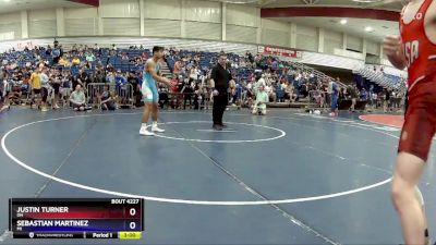 165 lbs Champ. Round 2 - Justin Turner, OH vs Sebastian Martinez, MI