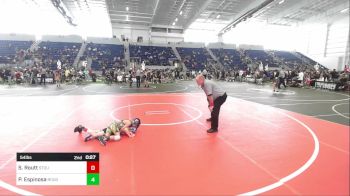 54 lbs Semifinal - Stephen Routt, Stout Wr Ac vs Philip Espinosa, Rough House