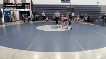 40 lbs Champ. Round 1 - August Van De Moere, Emmett Wrestling Club vs Adrian Quiroz, 208 Spartan WC