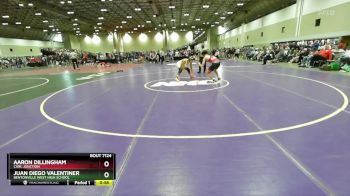 150A Champ. Round 1 - Aaron Dillingham, Carl Junction vs Juan Diego Valentiner, Bentonville West High School