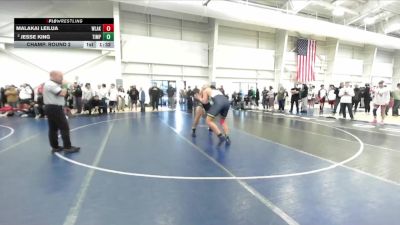 285 lbs Champ. Round 2 - Malakai Leilua, Westlake vs Jesse King, Timpanogos