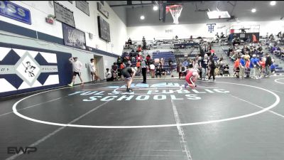 150 lbs Round Of 16 - Michael Brunson, Hilldale vs Ethan Shawnee, Victory Christian School