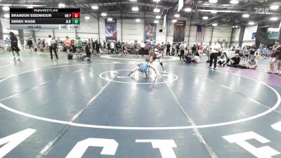 106 lbs Round Of 16 - Brandon Eisenhour, 4M Power vs Derek Wade, Alien UFO