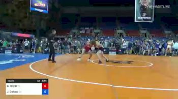 132 lbs Consi Of 64 #1 - Gavin Hilyar, Minnesota vs Jordon Oehme, South Dakota