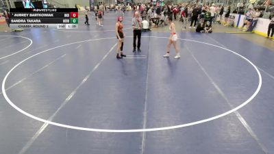 Junior Girls - 110 lbs Cons. Round 2 - Tatum Dolan, Lost City Wrestling Club vs Skye Vigil, Colorado