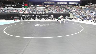 190 lbs 1st Place Match - Tad Forsyth, Overland Park-Blue Valley Southwest HS vs DeMarus Partee, Pittsburg HS
