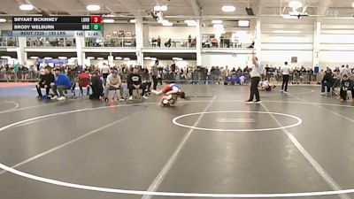 130 lbs Round Of 16 - Bryant McKinney, Londonderry vs Brody Welburn, Bristol Gladiators