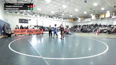 285 lbs Champ. Round 1 - Viliami Fatanitavake, Highland vs Nathan Solano, Alta Loma