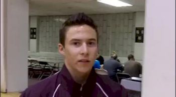 Springfield Gymnast Ty Evans before their Exhibition Show