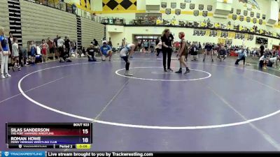 120 lbs Round 3 - Stephen Wolf, Team Jeff Wrestling Club vs Braxton Troyer, Falcon Wrestling Club