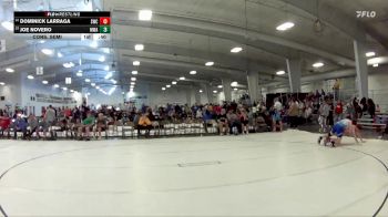 163 lbs Cons. Semi - Dominick Larraga, Shelton Wrestling Club vs Joe Novero, MWC Wrestling Academy