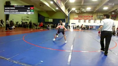 175 lbs Cons. Round 2 - Jacob Perez, Artesia vs Owen Leuschen, Norco