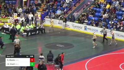 110 lbs Quarterfinal - Brooks Blasko, Shaler vs Matthew Oneill, Malvern Prep