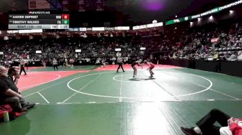 130 lbs Champ. Round 1 - Timothy Wilkes, TAL2 vs Xavier Depinet, RMW2