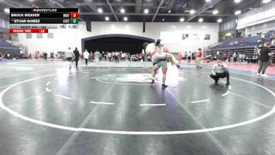 165 lbs Cons. Semi - Brock Weaver, Unattached vs Ethan Gomez, Cumberland (Tenn.)