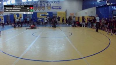 120 lbs 3rd Place Match - Onofre Gonzales, IMG Academy/ Ascender Elite vs Kalob Rodriguez, Camden Outsiders