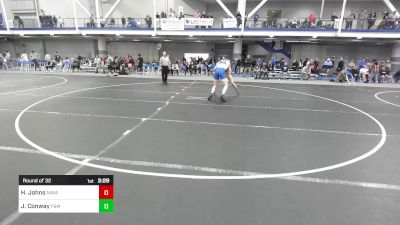 184 lbs Round Of 32 - Hunter Johns, Naval Academy vs James Conway, F&m