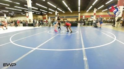 145 lbs Consi Of 4 - Jordyn Hicks, NG Bombers Wrestling Club vs Cadence King, Texas