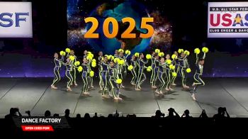 Dance Factory [2025 Open Coed Pom Finals] 2025 The Dance Worlds