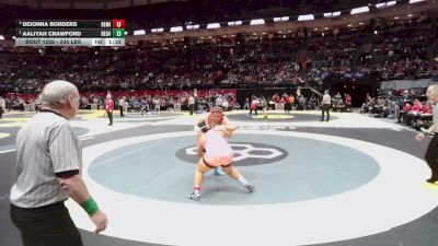 235 lbs Semis - Aaliyah Crawford, Beavercreek vs Deionna Borders, Berea-Midpark