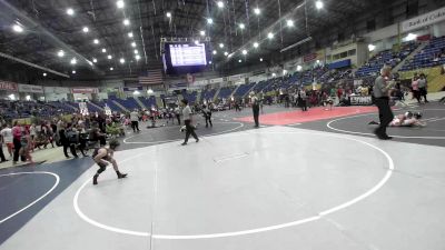 78 lbs Rr Rnd 2 - Keilee Fagan, Valley Bad Boys vs Cam Burrow, No Team