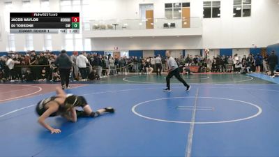 113 lbs Champ. Round 1 - Jacob Naylor, McDonogh vs DJ Torsone, Cranford