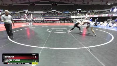 174 lbs Finals (2 Team) - MJ Gaitan, Iowa State vs Michael Wilson, Rider