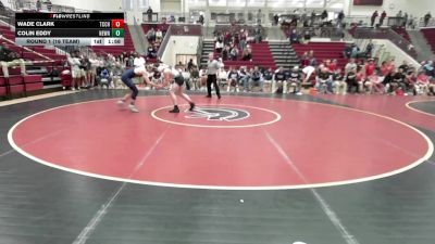 138 lbs Round 1 (16 Team) - Wade Clark, Thomas County Central HS vs Colin Eddy, Newnan