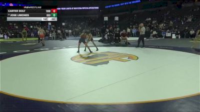 120 lbs Consi Of 32 #2 - Carter Bolt, Torrey Pines (SD) vs Jose Limones, Gilroy (CC)