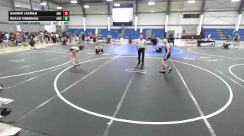 95 lbs Consolation - Regan Kinneman, Grindhouse WC vs Gunner Lehman, One Shot Wrestling