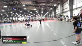 60 lbs Rd# 1 9:00am Friday - Karson Waag, Oklahoma Outlaws Red vs MJ Marshall, Westshore D.S