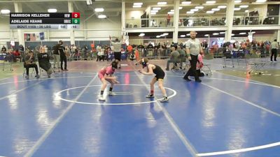56 lbs Consi Of 16 #1 - Harrison Kelleher, New England Gold WC vs Adelaide Keane, Brockton
