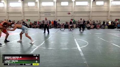 157 lbs Round 3 (10 Team) - Jeremy Ginter Jr, We Are That Team vs Lonzy Vielma, Cow Rock WC