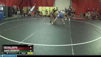 220 lbs Semis & 1st Wb (8 Team) - Shawn Henderson, Cambridge-Isanti Blue vs Mitchell Grider, Ankeny Centennial A