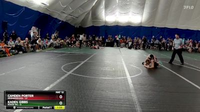 68 lbs Round 1 (6 Team) - Camden Porter, Neighborhood vs Kaden Gibbs, Rogue WC