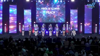 Pride of Illinois - Peach [2023 L4 Senior Coed - D2 - Small Day 1] 2023 WSF Grand Nationals