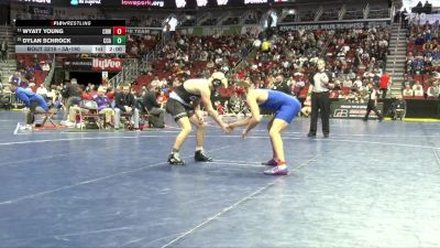 3A-190 lbs Cons. Round 2 - Wyatt Young, Cedar Rapids Washington vs Dylan Schrock, Clear Creek-Amana