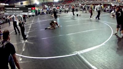 62 lbs Champ. Round 1 - Kaxtin Keeling, Sutherland Youth Wrestling Club vs Griffin Fillingham, Mitchell Wrestling Club