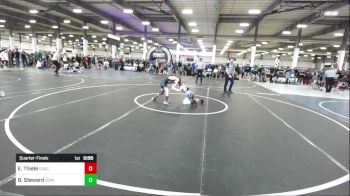 66 lbs Quarterfinal - Evan Thiele, Coachella Valley WC vs Benjamin Steward, Dominate WC