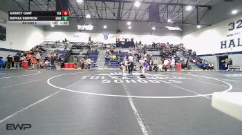 115 lbs Rr Rnd 2 - Aubrey Gant, Vian vs Sophia Simpson, Henryetta