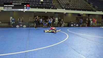 117 lbs 5th Place Match - Ryan Wagner, RTL vs Luka Hahn, Jackrabbit Wrestling Academy