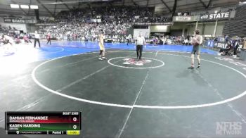 2A 106 lbs 7th Place Match - Damian Fernandez, Burlington-Edison vs Kaden Harding, Orting