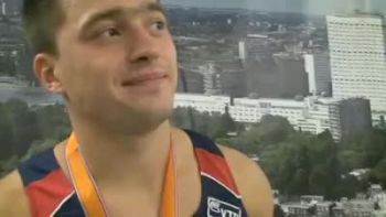 Anton Golotsutskov of Russia wins World Silver on Vault