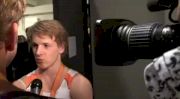 High Bar Silver Medallist Epke Zonderland Hounded by Reporters