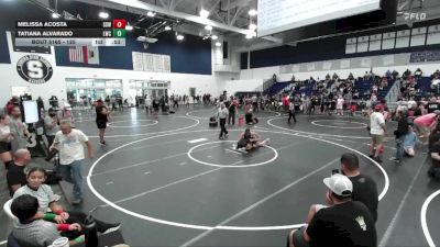 125 lbs Cons. Round 3 - Melissa Acosta, Legacy Wrestling Center vs Tatiana Alvarado, Legacy Wrestling Center