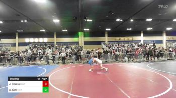 126 lbs Round Of 128 - Josiah Garcia, Grapevine Grapplers vs Alfred Caci, Sierra Vista HS